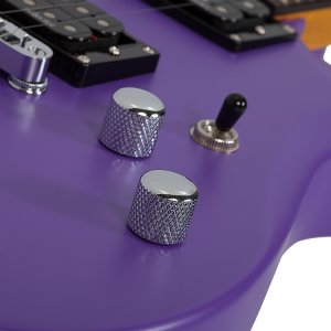 Schecter C6 Deluxe Purple Satin