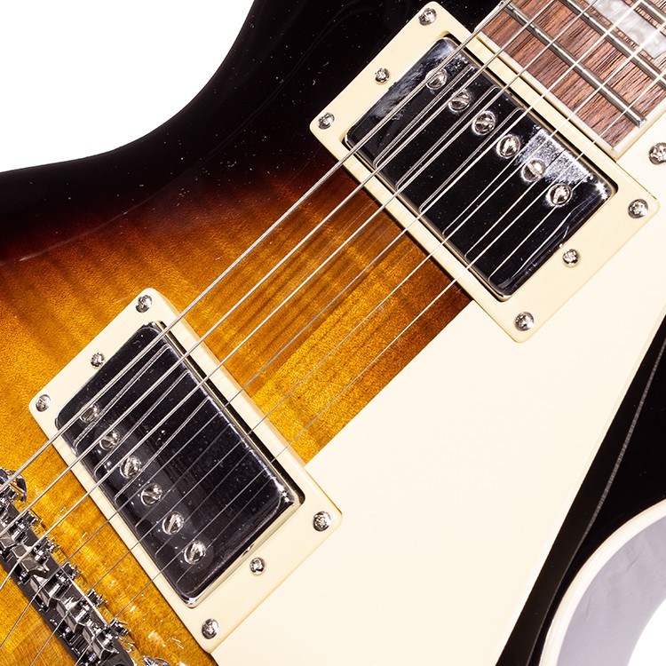 Tokai LP Style Flame Brown Sunburst