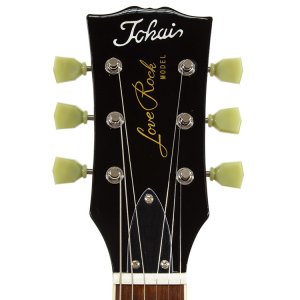 Tokai LP Style Quilted See Through Black