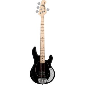 Sterling By Music Man Stingray Ray 4C Short Scale Black Tastiera in Acero