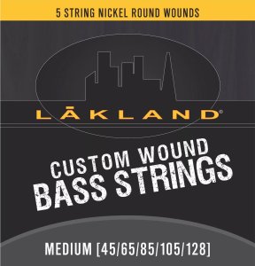 Lakland Custom Wound Nickel 5 Corde 045-128