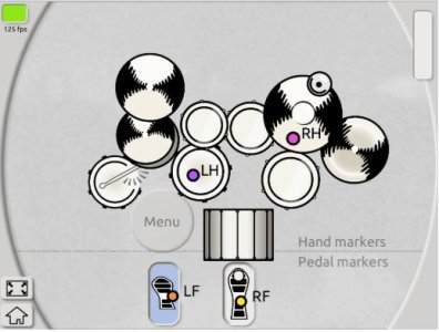 Aerodrums Batteria Virtuale Completa