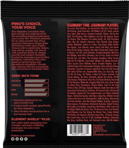Ernie Ball 2748 Pino Palladino Smoothie Flats Strings Extra Light 38-98
