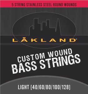 Lakland Custom Wound Stainless Steel 5 Corde 040-128