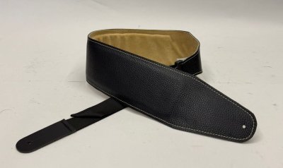 Your Music Tracolla Cm.10 Pelle Scamosciata Nera