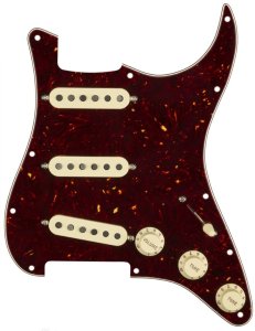 Fender Pre-Wired Stratocaster Pickguard Custom 69 SSS Tortoise Shell