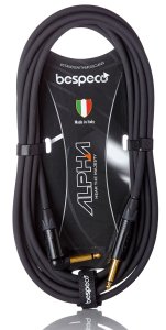 Bespeco Cavo Alpha Jack Jack Dritto Pipa Mt.4,5