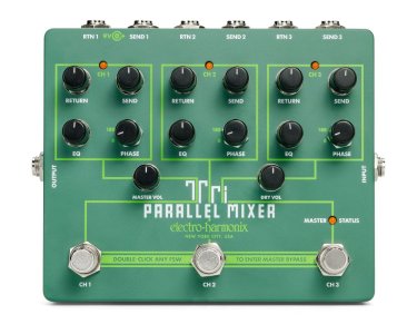 Electro Harmonix Tri Parallel Mixer Effect Loop Mixer Switcher