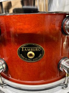 Tamburo Usata 10" 12" con Floor Tom da 14" e 16" Cassa da 22" no Hardware