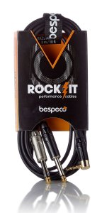 Bespeco Jack Stereo 3,5 mm Angolo  2 x Jack 6,3 mm Rockit Mt 3