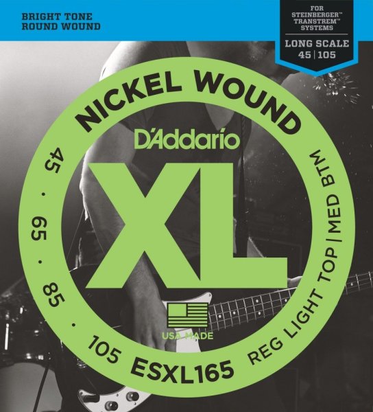 D'Addario Esxl165 Long Scale 45-105