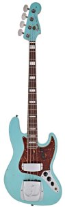 Fender 1966 Jazz Bass Journeyman Relic Aged Daphne Blue Ex-Demo
