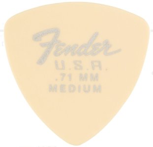 Fender Dura Tone Delrin 0,71 Plettro 346 12Pz Olympic White