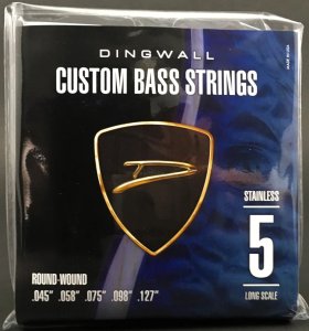 Dingwall Long Scale 5 String Set Stainless Steel 045-127