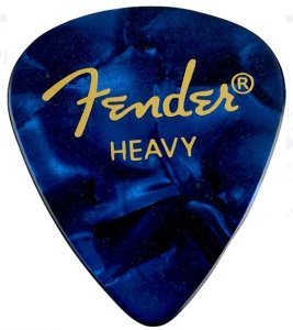 Fender Plettri 351 Blue Moto Heavy Pack 12 Pz