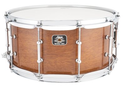 Ludwig Universal 6,5X14 in Wood Mahogany Cerchi Cromati