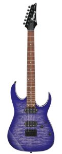 Ibanez RG421QM-CBB Cerulean Blue Burst