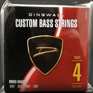 Dingwall Long Scale 4 String Set Nickel Plated  045-100