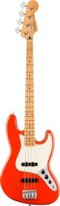 Fender Player II Jazz Bass Maple Fingerboard Coral Red