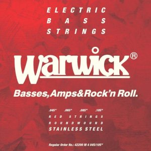 Warwick 42200M Muta Red Per Basso 45-105