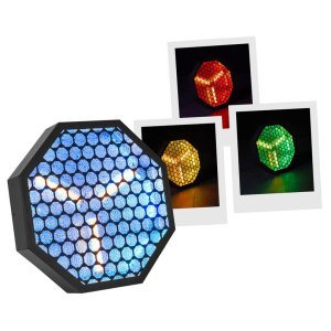 Mac Mah Amber-O - Vintage-Style LED Effect Light 3 x 60 W