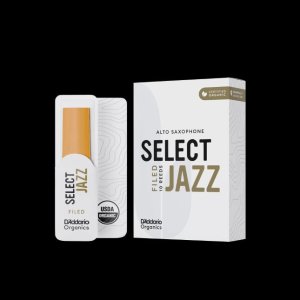D'Addario Ance Organic Select Jazz Filed per Sax Alto Durezza 3 Confezione 10 Pz