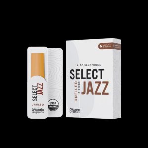 D'Addario Ance Organic Select Jazz Unfiled per Sax Alto Durezza 3 Confezione 10P