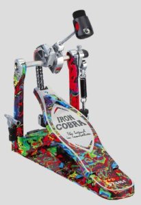 Tama Iron Cobra 50Th Anniversary Limited Marble Psychedelic Rainbow