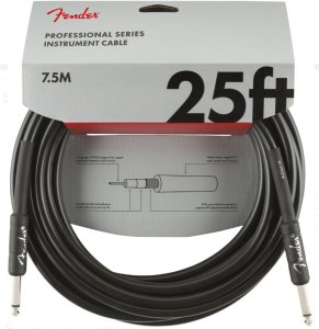 Fender Professional Cable  7,5 Mt Black Jack - Jack