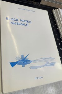 Doc Studio Block Notes A4 50 Fogli 12 Pentagrammi 100 Facciate