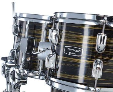 Mapex it Tnd5294ftcfj tornado standard full 5 pezzi ebony yellow grain