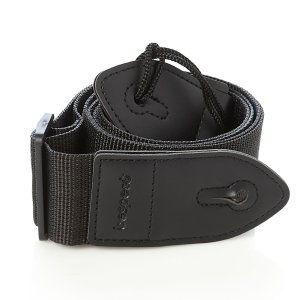 Bespeco Tracolla Professionale per Chitarra in Cotone Rinforzato Nera