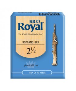 Rico Royal 10 Ancia Sax Soprano 2,5