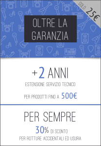 Your Music Estensione Di Garanzia 2 Anni X Prodotti Fino A € 500