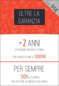 Your Music Estensione Di Garanzia 2 Anni X Prodotti Fino A € 5000