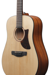 Ibanez AAD1012E Acustica Open Pore Natural 12 Corde Elettrificata