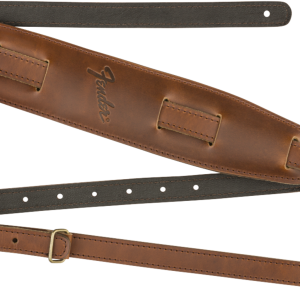 Fender Tracolla Mustang Saddle Strap Long Cognac