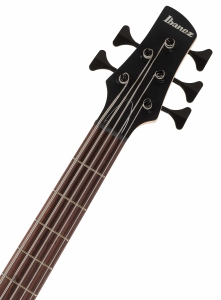 IBANEZ K5 BKF FIELDY KORN 5 CORDE BLACK FLAT