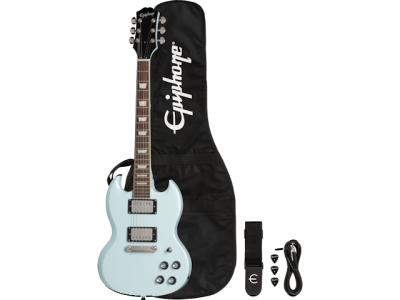 Epiphone Power Players Sg Ice Blue 3/4