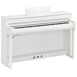 Yamaha Clp735 White Pianoforte Digitale
