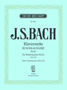 Bach - Klavierwerke - Band 1 