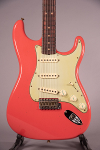 Fender 64 Stratocaster Journeyman Relic Faded Aged Fiesta Red    