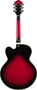 Ibanez Af75 Transparent Red Sunburst