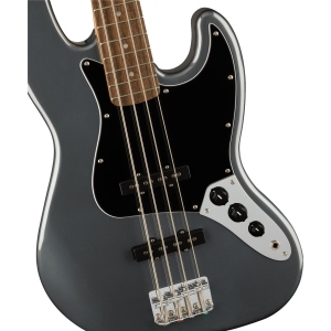 Squier Affinity Series Jazz Bass Charcoal Frost Metallic