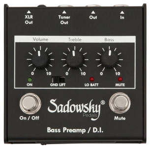 Sadowsky Sbp1 Bass Preamp Di Versione a Pedale