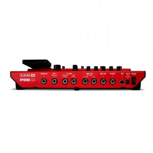 Line6 Pod Go Red Limited Multi-Effect Pedal for Electric Guitar