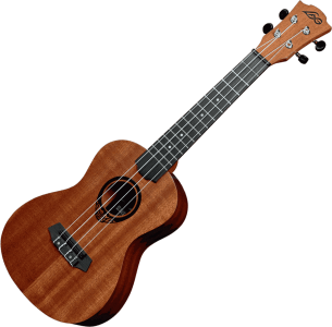 Lag Tku8C Ukulele Concert Natural con Gigbag