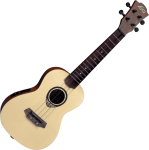 Lag Tku150ce Ukulele Concert Natural con Preamp e Gigbag