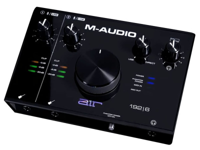 M Audio Air 192-6 Interfaccia Audio Midi Usb 2 In / 2 Out Con 2 Ingressi