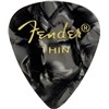 Fender  351 Shape Premium Celluloid Picks -12 Count Pack Black Moto